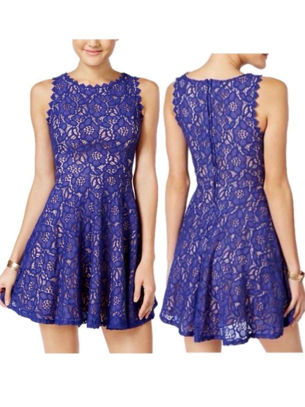 CITY STUDIO Juniors lace Dress